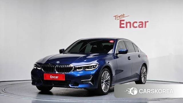 BMW 3 Series (G20) 2020 Синий из Кореи