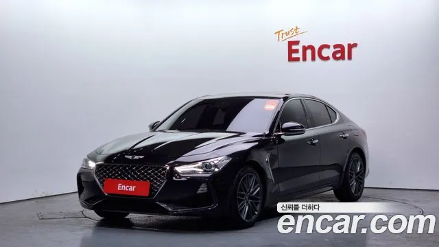 Genesis G70 2018 Черный из Кореи