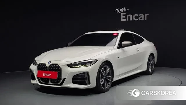 BMW 4 Series (G22) 2022 Белый из Кореи