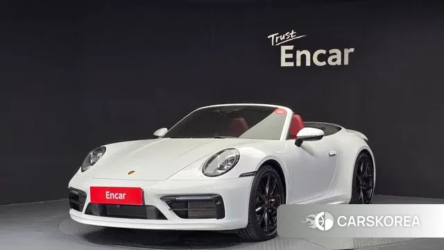 Porsche 911(992) 2020 Белый из Кореи
