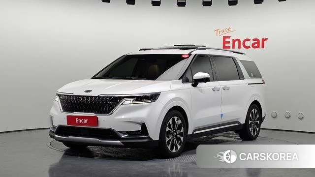 Kia Carnival 4th generation 2021 Белый из Кореи
