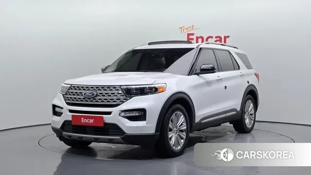 Ford Explorer 6th Generation 2021 Белый из Кореи