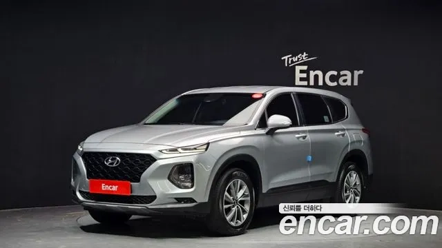Hyundai Santa Fe TM 2018 Серебряный из Кореи