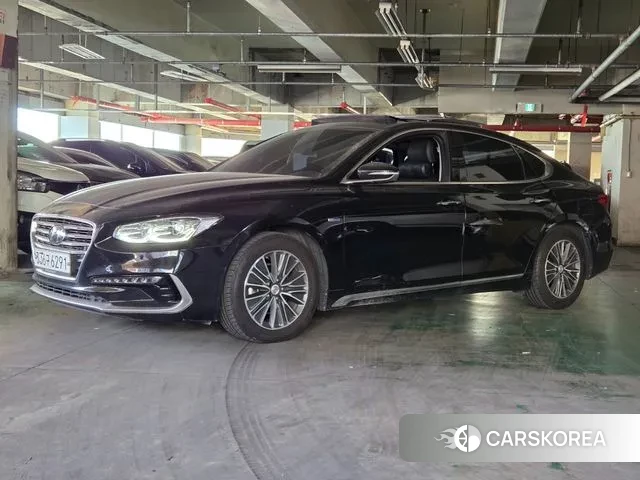 Hyundai Grandeur IG Hybrid 2019 Черный из Кореи