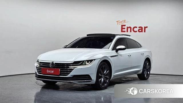 Volkswagen Arteon 2020 Белый из Кореи