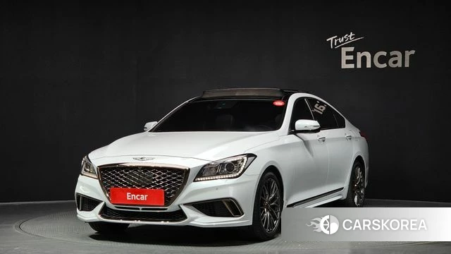 Genesis G80 2018 Белый из Кореи
