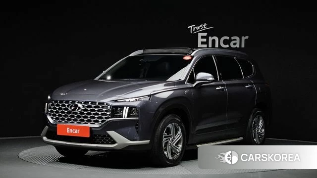 Hyundai The New Santa Fe 2020 Серый из Кореи