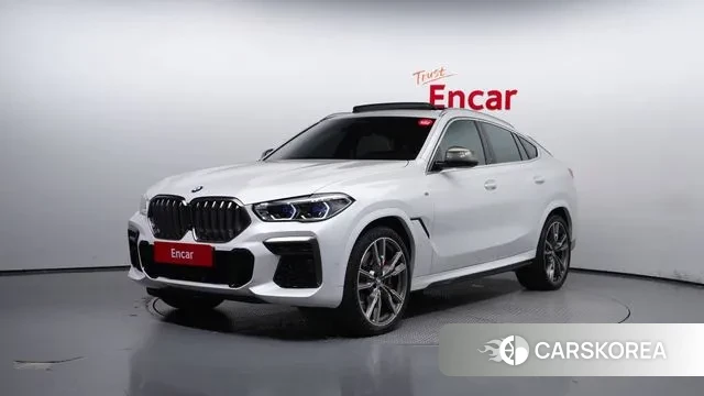 BMW X6 (G06) 2022 Белый из Кореи