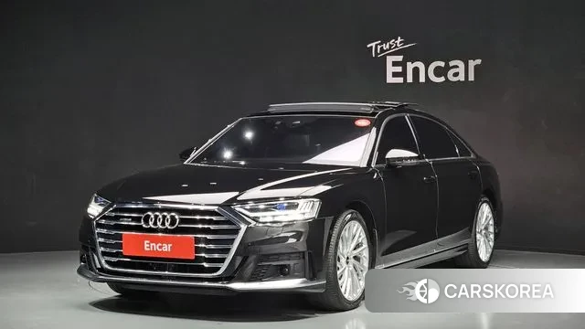 Audi A8 (D5) 2021 Черный из Кореи