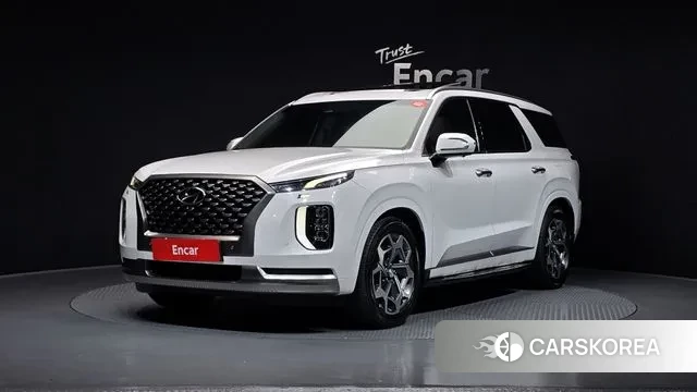 Hyundai Palisade 2022 Белый из Кореи