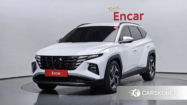 Hyundai Tucson (NX4) 2021 Белый из Кореи