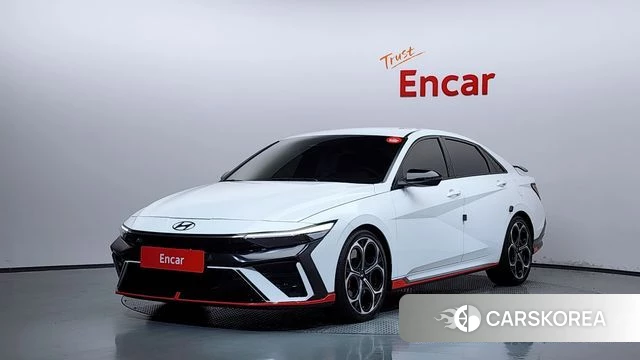 Hyundai The New Avante (CN7) 2025 Белый из Кореи