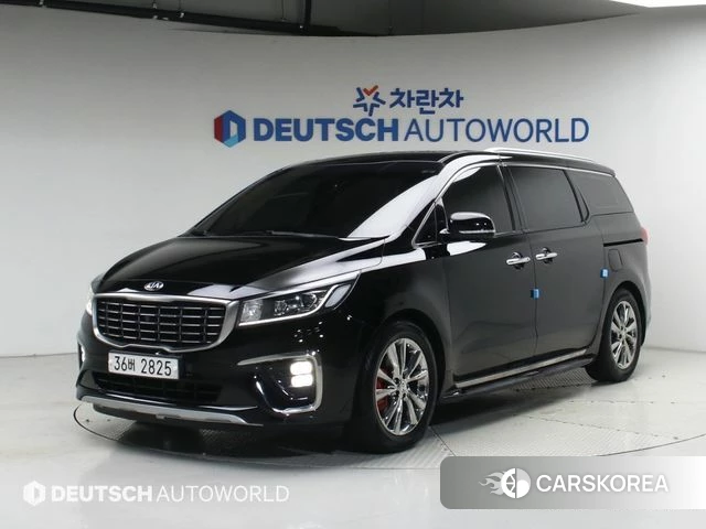 Kia The New Carnival 2018 Черный из Кореи