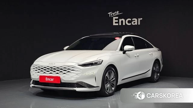 Kia K8 Hybrid 2024 Белый из Кореи