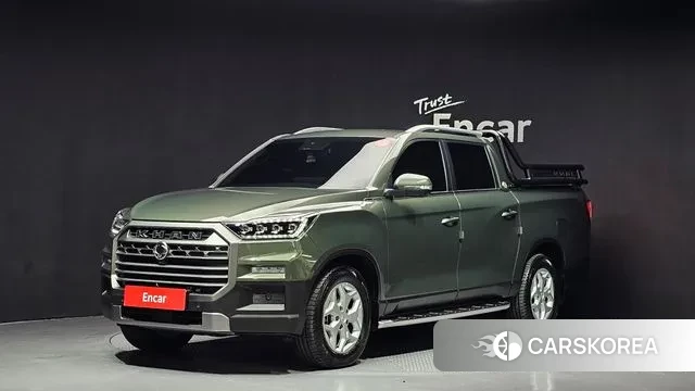 Ssangyong The New Rexton Sports Cannes 2024 Темно-зеленый из Кореи