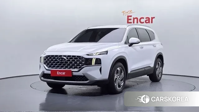Hyundai The New Santa Fe 2021 Белый из Кореи