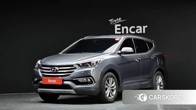 Hyundai Santa Fe The Prime 2018 Серый из Кореи