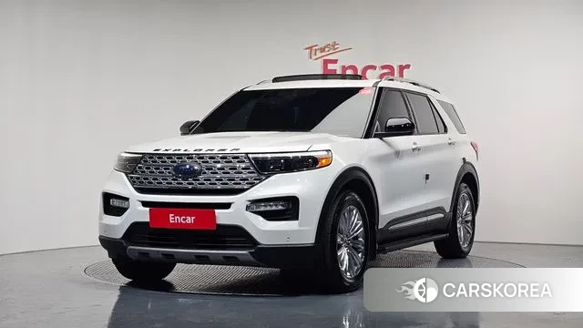 Ford Explorer 6th Generation 2020 Белый из Кореи