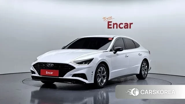 Hyundai Sonata (DN8) 2022 Белый из Кореи