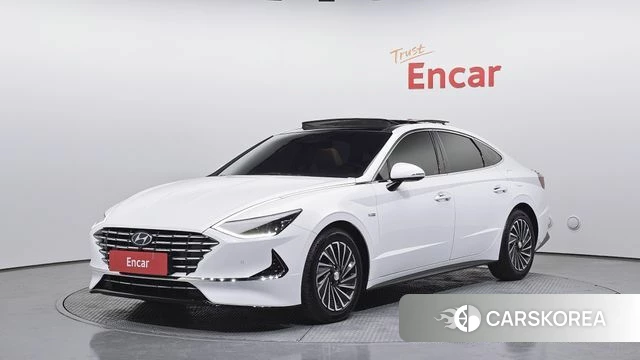 Hyundai Sonata Hybrid (DN8) 2020 Белый из Кореи