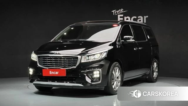 Kia The New Carnival 2020 Черный из Кореи