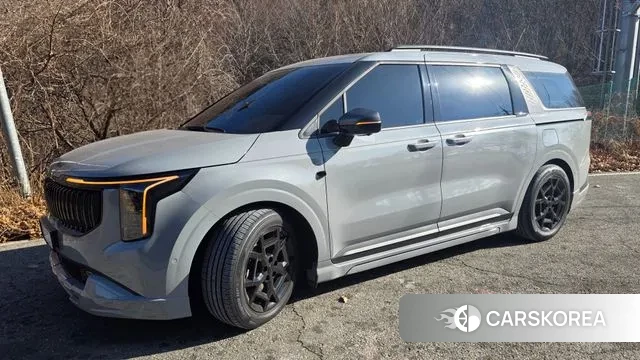 Kia The New Carnival 4th Generation 2024 Серый из Кореи