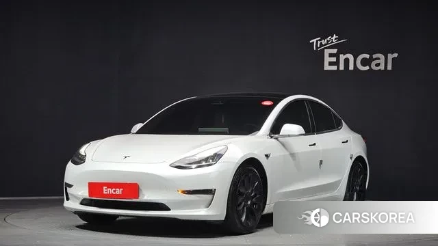 Tesla Model 3 2020 Белый из Кореи