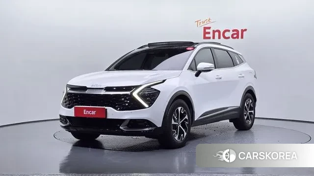 Kia Sportage 5th Generation Hybrid 2022 Белый из Кореи