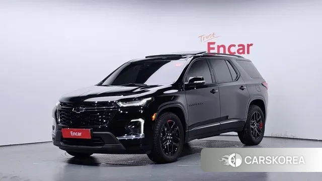 Chevrolet (GM Daewoo) Traverse 2023 Черный из Кореи