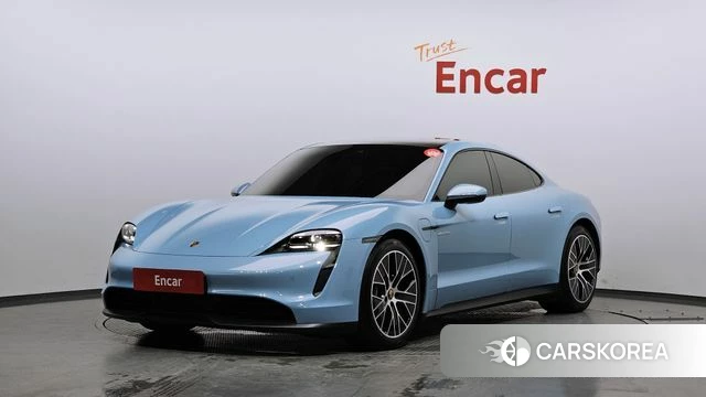 Porsche Taycan 2023 Синий из Кореи