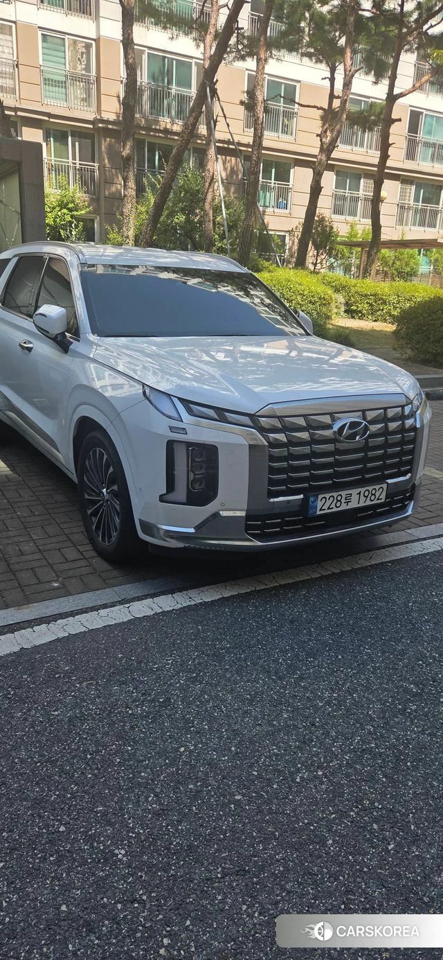 Hyundai The New Palisade 2023 Белый из Кореи