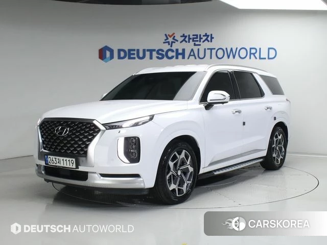 Hyundai Palisade 2021 Белый из Кореи