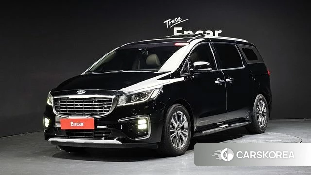 Kia The New Carnival 2018 Черный из Кореи