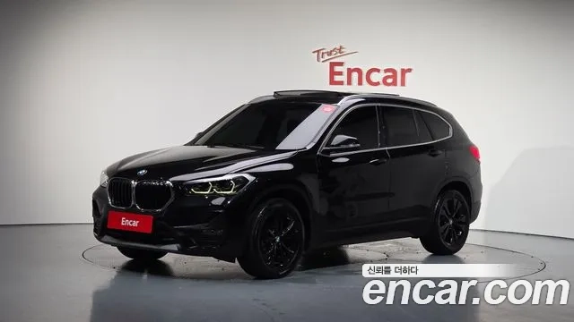 BMW X1 (F48) 2020 Черный из Кореи