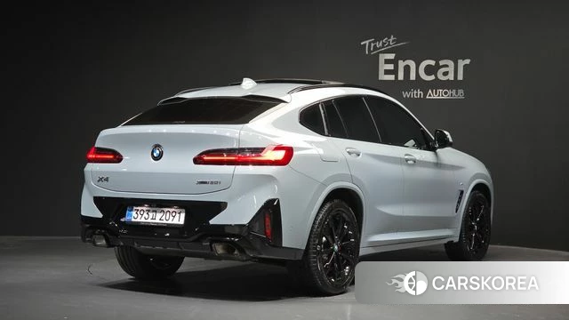 BMW X4 (G02) 2025 Серебристо-серый из Кореи