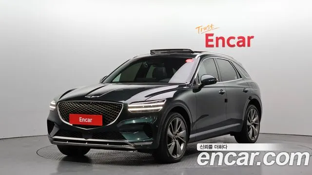 Genesis GV70 2021 Зеленый из Кореи