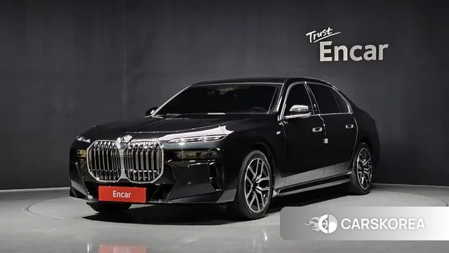 BMW 7 Series (G70) 2025 Черный из Кореи
