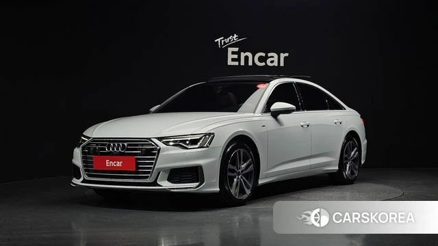 Audi A6 (C8) 2022 Белый из Кореи