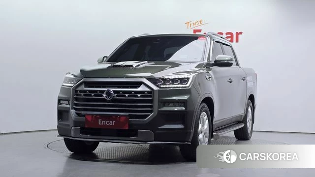 Ssangyong The New Rexton Sport 2025 Темно-зеленый из Кореи