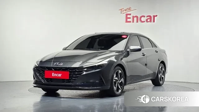 Hyundai Avante (CN7) 2021 Серый из Кореи