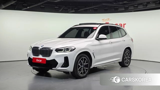 BMW X3 (G01) 2022 Белый из Кореи