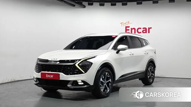 Kia Sportage 5th Generation Hybrid 2022 Белый из Кореи