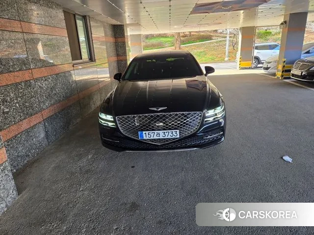Genesis G80 (RG3) 2020 Черный из Кореи