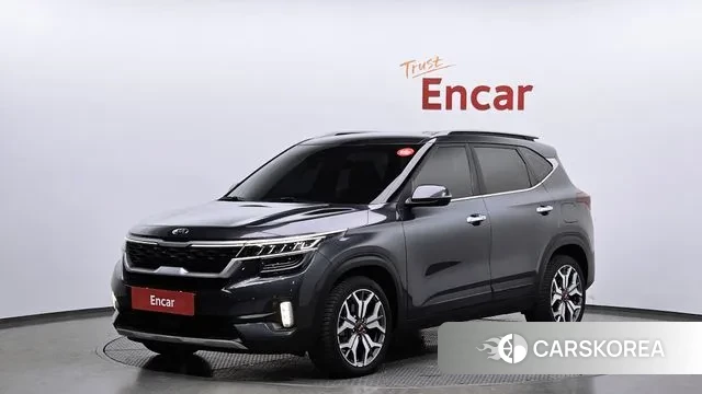 Kia Seltos 2020 Серый из Кореи