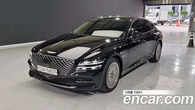 Genesis G80 (RG3) 2021 Черный из Кореи