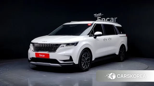 Kia Carnival 4th generation 2021 Белый из Кореи
