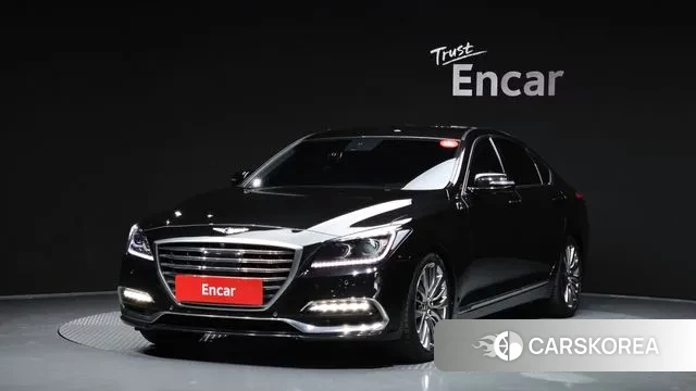 Genesis G80 2018 Черный из Кореи