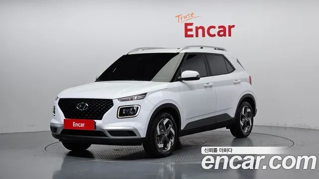 Hyundai Venue 2021 Белый из Кореи