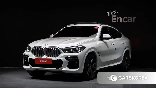 BMW X6 (G06) 2021 Белый из Кореи