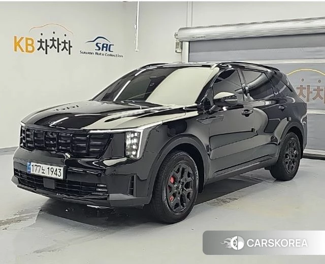 Kia The New Sorento 4th Generation 2024 Черный из Кореи